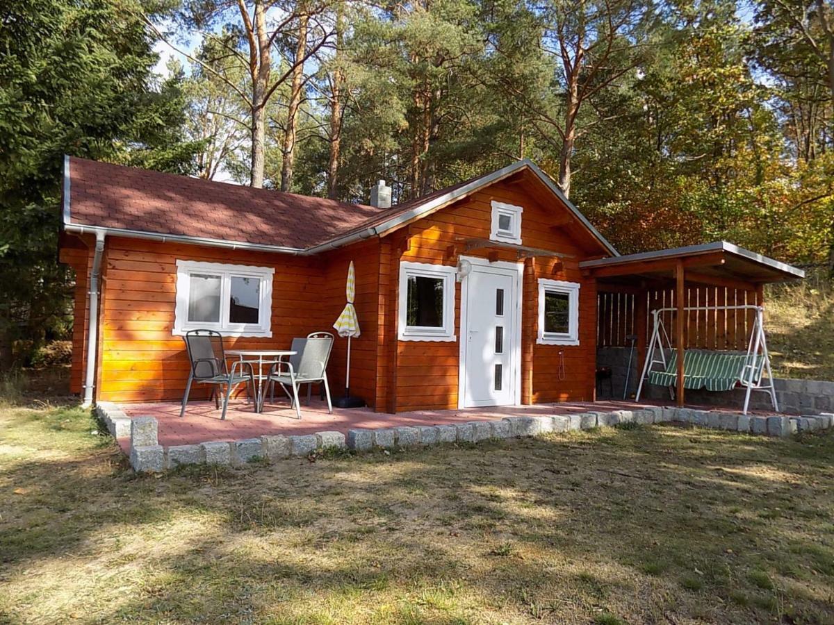 Вілла Himmelpfort Ferienhaeuser Am Eichberg Фюрстенберґ-Гафель Екстер'єр фото